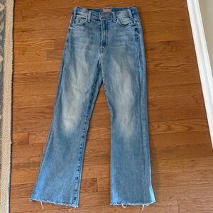 MOTHER Light Blue Straight Leg Jeans